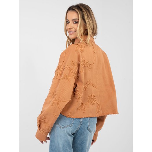 Kurtka-IT-KR-FL9993.77-ciemny pomarańczowy 1