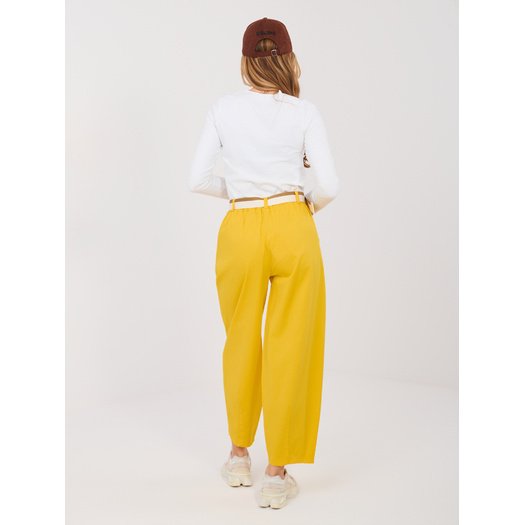 Spodnie-IT-SP-FL10125.80-ż&oacute;łty 2