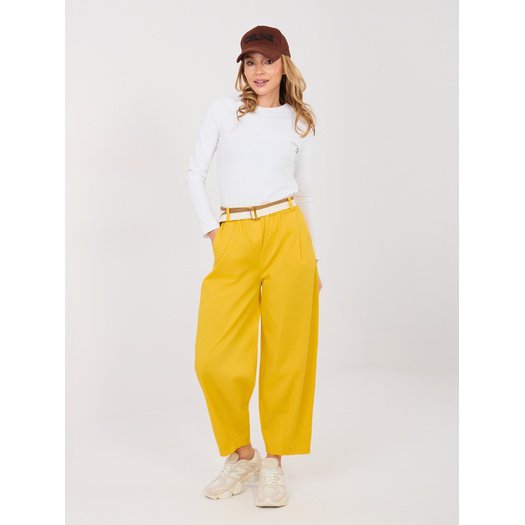 Spodnie-IT-SP-FL10125.80-ż&oacute;łty 1