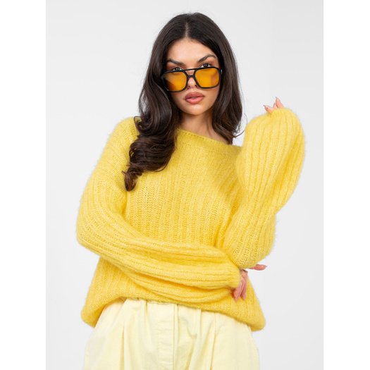 Sweter-MI-SW-9642.01-ż&oacute;łty