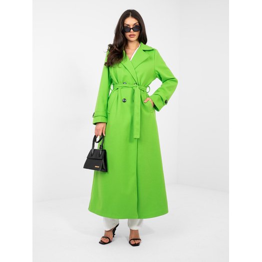 Płaszcz-IT-PL-97035.16-fluo zielony 1