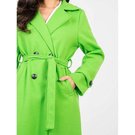 Płaszcz-IT-PL-97035.16-fluo zielony