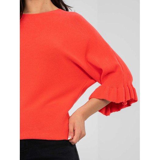 Sweter-IT-SW-99244.65-koralowy 5