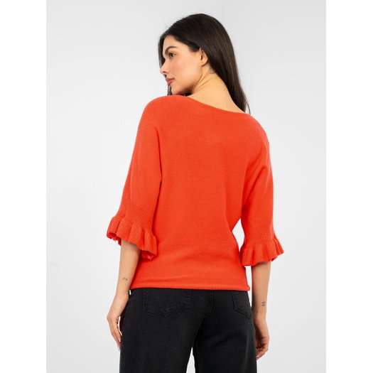 Sweter-IT-SW-99244.65-koralowy 4