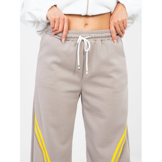 Spodnie dresowe-IT-DR-22168.66-ciemny bezowy