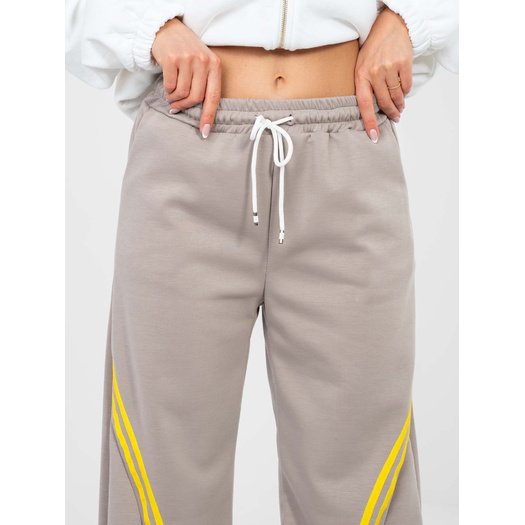 Spodnie dresowe-IT-DR-22168.66-ciemny bezowy 5