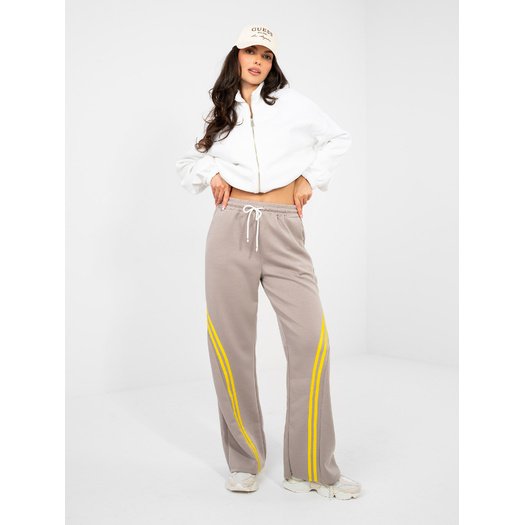 Spodnie dresowe-IT-DR-22168.66-ciemny bezowy 3