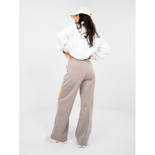 Spodnie dresowe-IT-DR-22168.66-ciemny bezowy 2