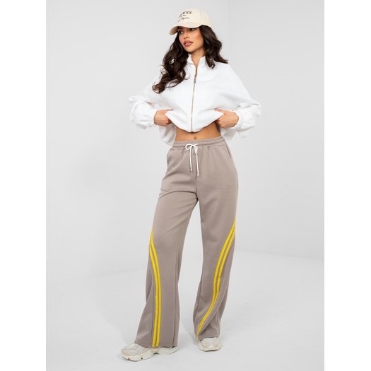 Spodnie dresowe-IT-DR-22168.66-ciemny bezowy 7