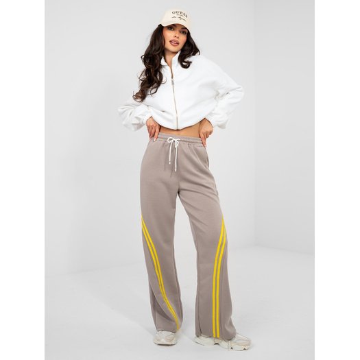 Spodnie dresowe-IT-DR-22168.66-ciemny bezowy 8