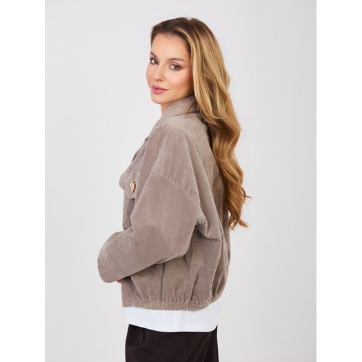 Kurtka-IT-KR-FL10163.46-ciemny bezowy 5