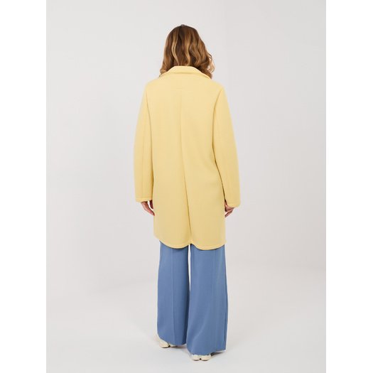 Płaszcz-IT-PL-FL8153-1.04-jasny ż&oacute;łty