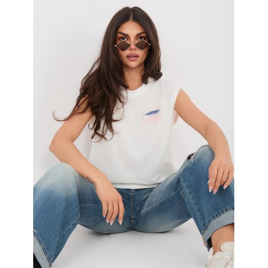 T-shirt-D12022M02769B-biały 1