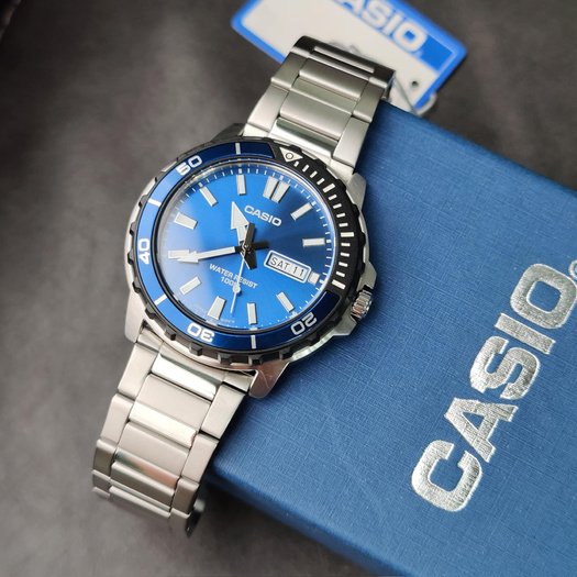 Casio Collection Men s Watch MTD-125D-2A1 + BOX