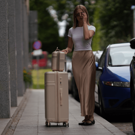 SUITCASE M 24   STL945 ABS DARK GREY 1