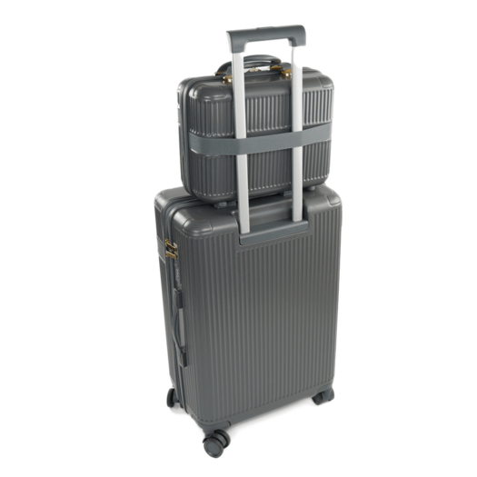 SUITCASE M 24   STL945 ABS DARK GREY