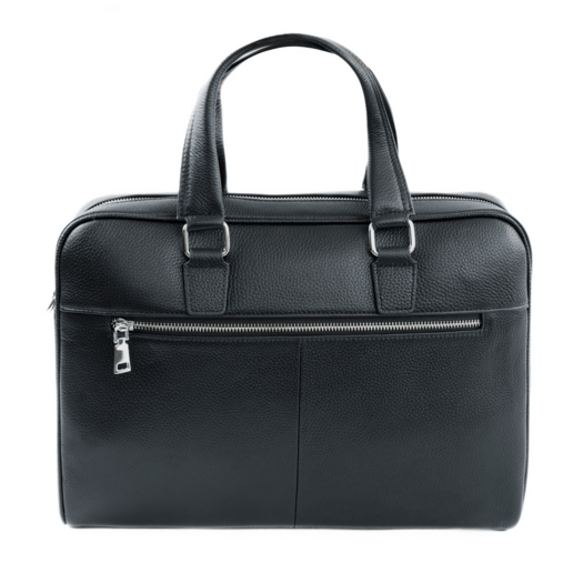 Torba weekendowa podr&oacute;żna sk&oacute;rzana Solier SL39 Astrin czarna 1