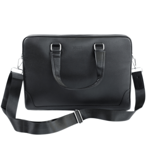 Torba weekendowa podr&oacute;żna sk&oacute;rzana Solier SL39 Astrin czarna 5