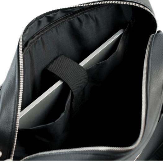 Torba weekendowa podr&oacute;żna sk&oacute;rzana Solier SL39 Astrin czarna 7