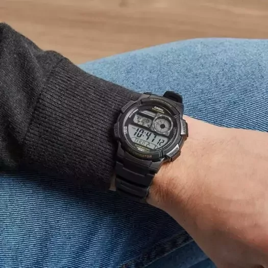 VYRIŠKAS LAIKRODIS CASIO AE-1000W 1AV (zd073a) - WORLD TIME