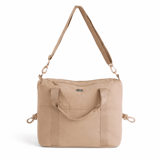 Large Women&rsquo;s Fabric Sports Bag Solier FB55 Viona &ndash; Beige 4