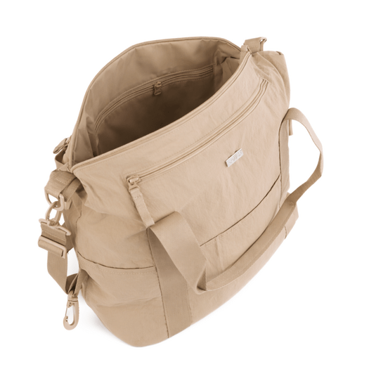 Large Women&rsquo;s Fabric Sports Bag Solier FB55 Viona &ndash; Beige 5