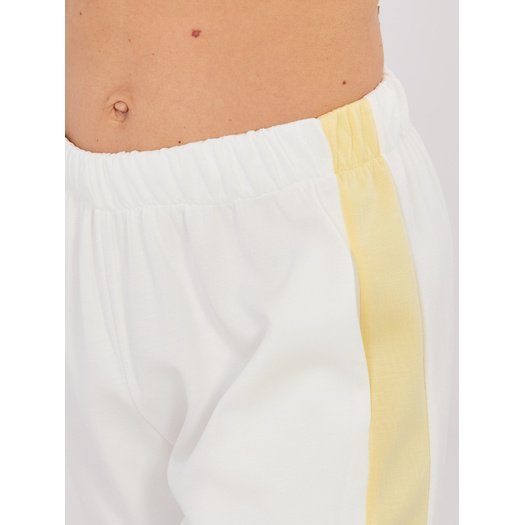 Spodnie dresowe-IT-DR-22220.88-ecru 4