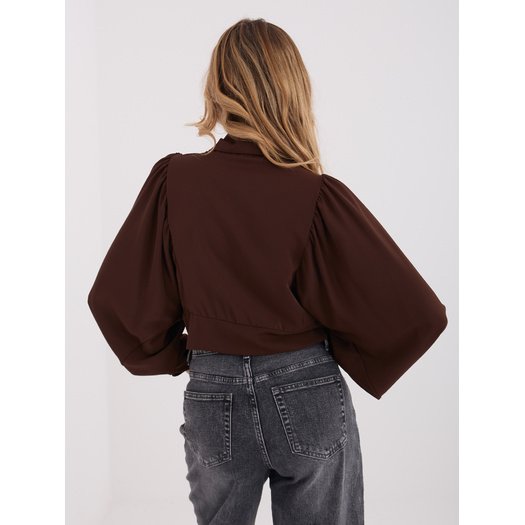 Bluzka-MI-BZ-3304.12-brązowy 4