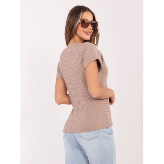 Bluzka-RV-BZ-A1245.05P-ciemny bezowy 2