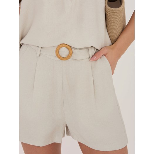 Szorty-D60103M62612KA2-jasny beżowy 3