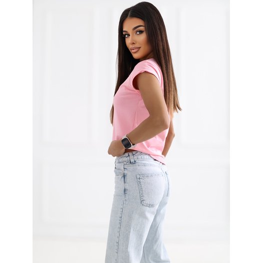 T-shirt-RV-TS-6108.04-jasny r&oacute;żowy