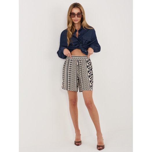 Szorty-D73771M62489KD-granatowy 3