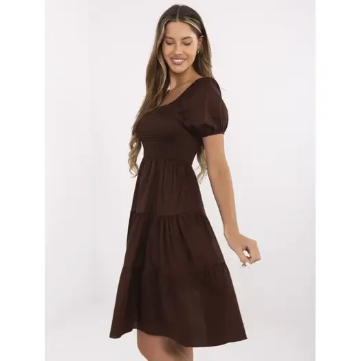 Sukienka-MI-SK-A2561.89-ciemny brązowy 3