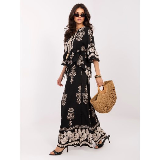 Laisvalaikio kostiumas moterims-IR-KMPL-7282.08P-czarny 1