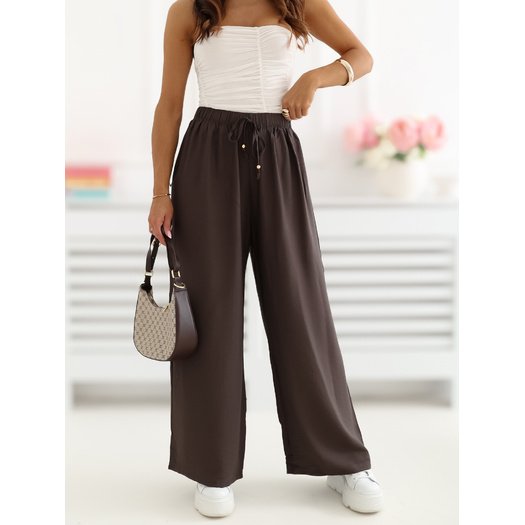 Spodnie-CS-SP-LF5101.94-ciemny brązowy 3