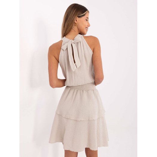Sukienka-MI-SK-92166.71P-beżowy