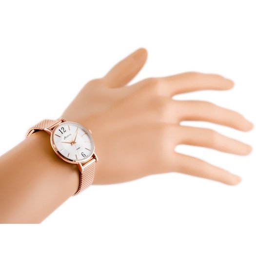 ZEGAREK DAMSKI ALBATROSS ABBC16 (za543e) rose gold / silver