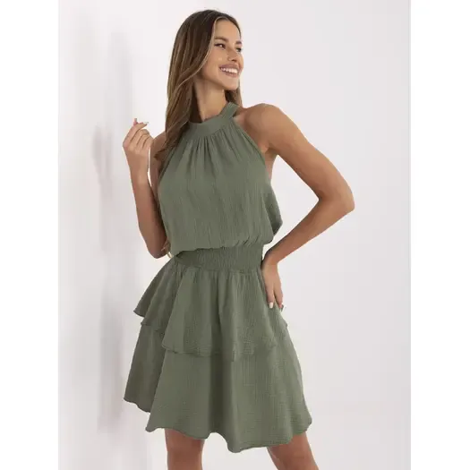 Sukienka-MI-SK-92166.71P-khaki 2