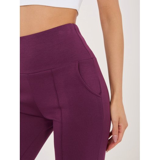 Spodnie dresowe-RV-DR-A1289.01-ciemny fioletowy 2