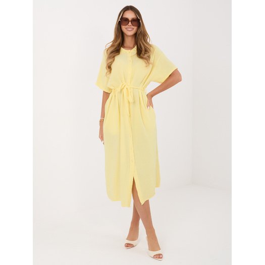 Sukienka-MI-SK-3426.91-jasny ż&oacute;łty 2