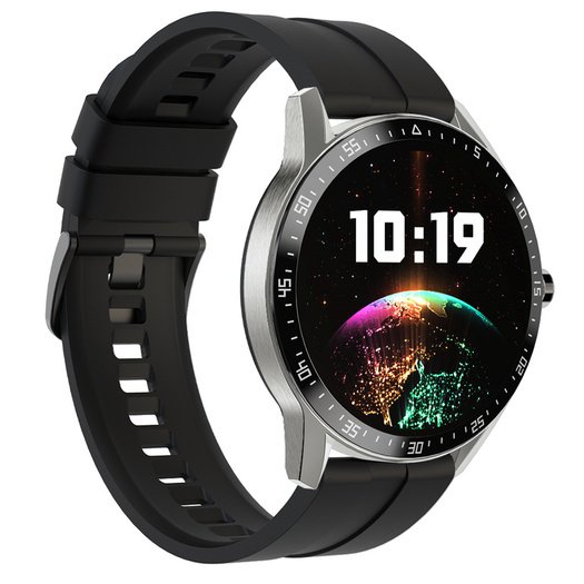 Išmanusis laikrodis  SMARTWATCH G. Rossi SW018-1 silver/black (zg335a) 