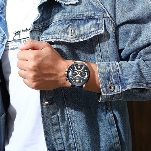 VYRIŠKAS LAIKRODIS CURREN 8329 (zc027e) - CHRONOGRAF