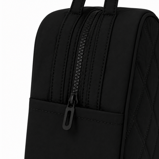 Torba weekendowa podr&oacute;żna sk&oacute;rzana Solier SL39 Astrin czarna