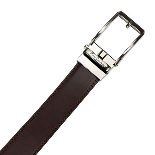 Men's belt Pierre Cardin 3364 GG49 D.BROWN