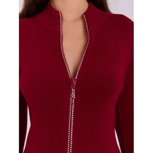 Sweter-IR-SW-JK7879.76-bordowy