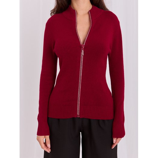 Sweter-IR-SW-JK7879.76-bordowy