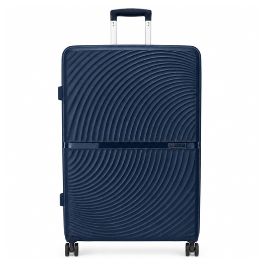Extra-Large Solier XXL TORIDE 31  Navy PP Suitcase