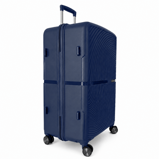 Extra-Large Solier XXL TORIDE 31  Navy PP Suitcase