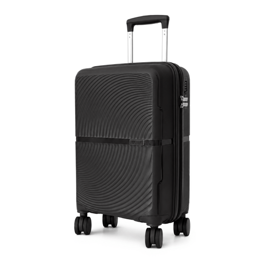Medium Solier M TORIDE 23  Black PP Suitcase