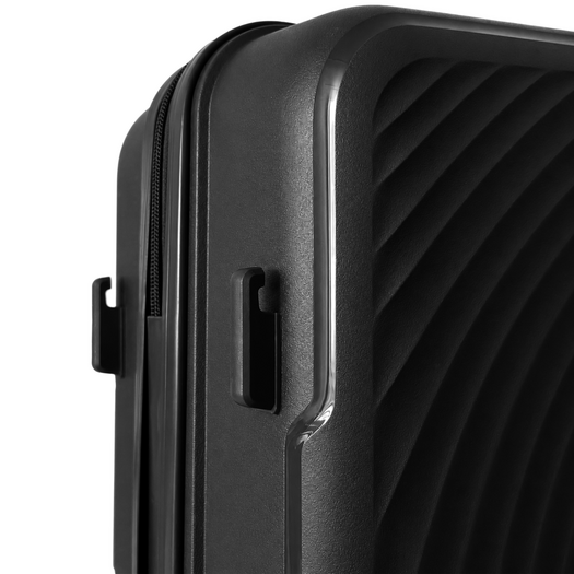 Medium Solier M TORIDE 23  Black PP Suitcase